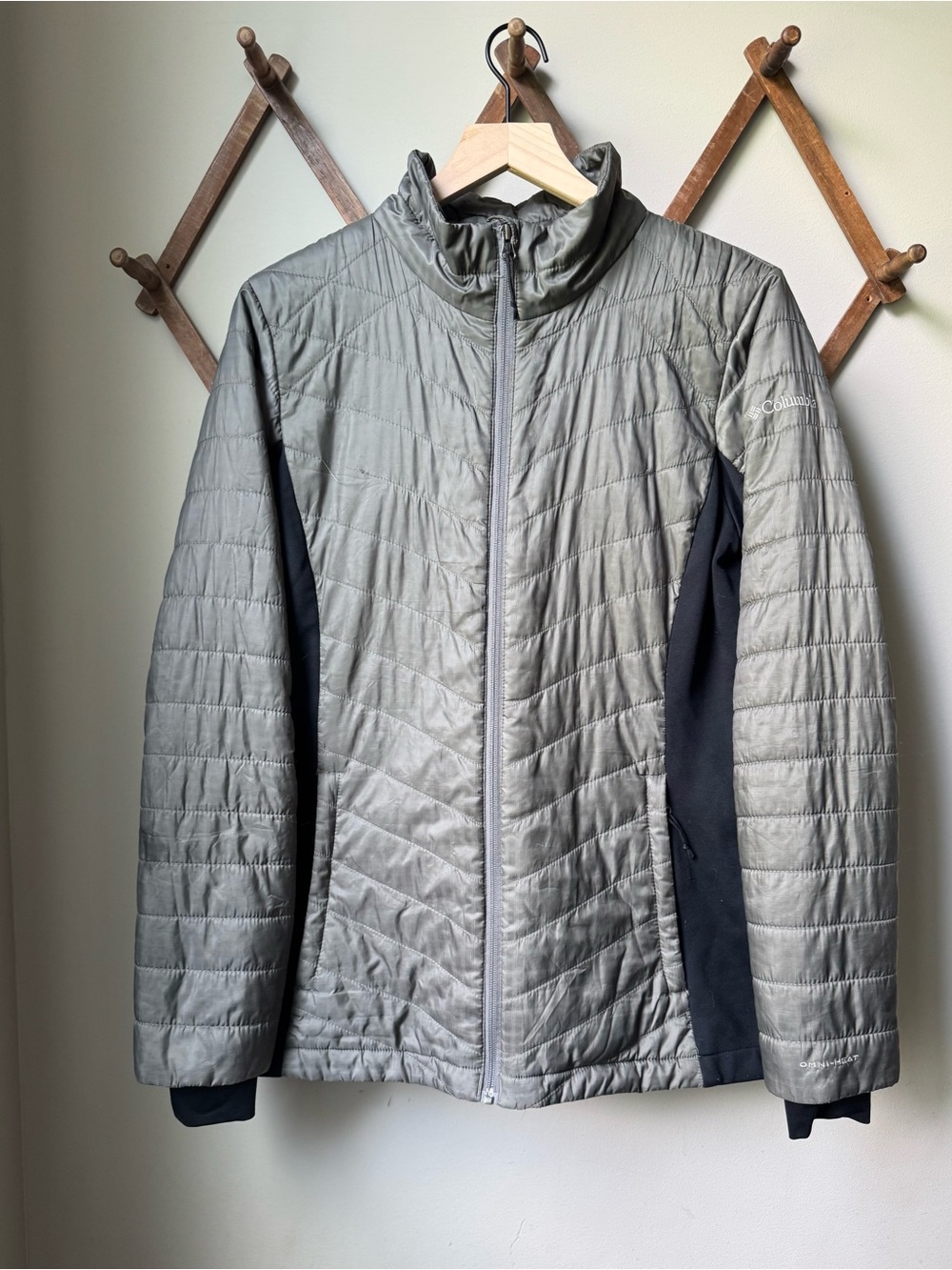 Columbia Omni-Heat Quilted Puffer Jacket Women’s Size Large